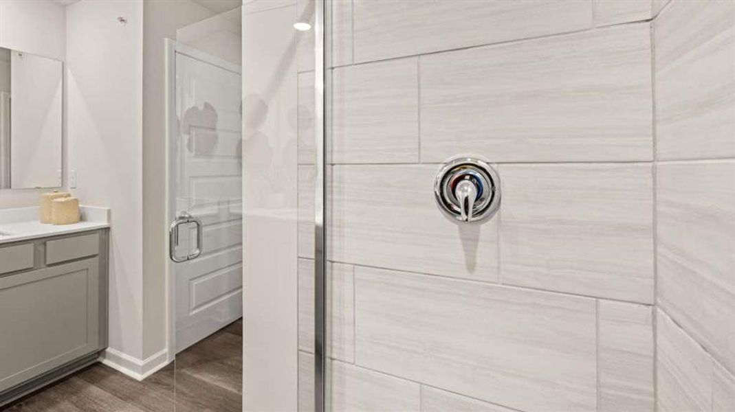 Close-up of interior finishes inside a home in , Stockbridge (Image 46).