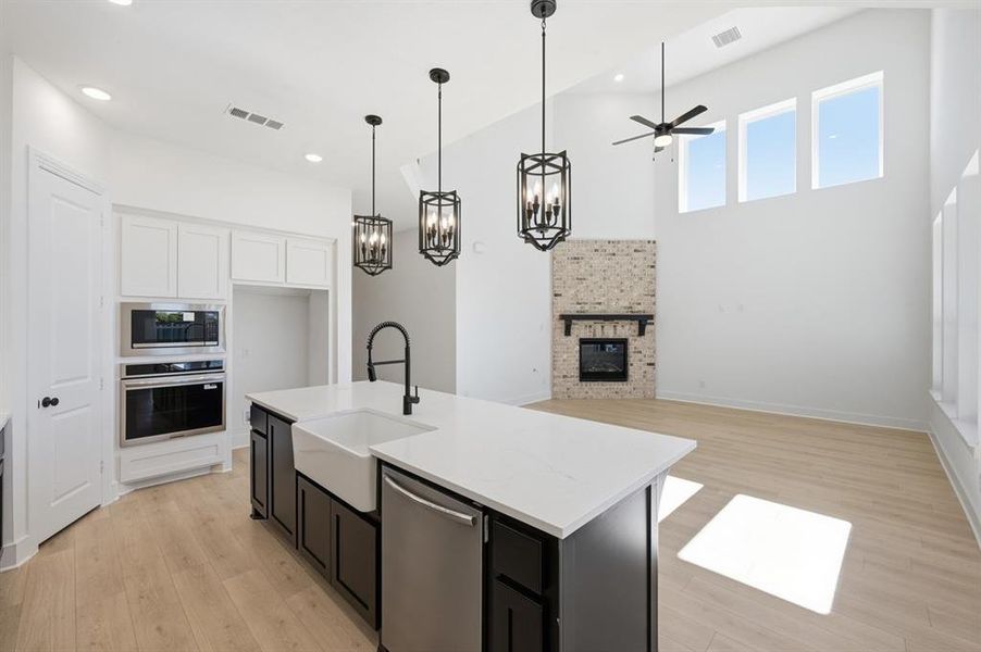 Furnished interior view inside a new home in Wellington: Artisan Series - 50ft lots, Haslet (Image 10). Furnished interior view inside a new home in Wellington: Artisan Series - 50ft lots, Haslet (Image 10).