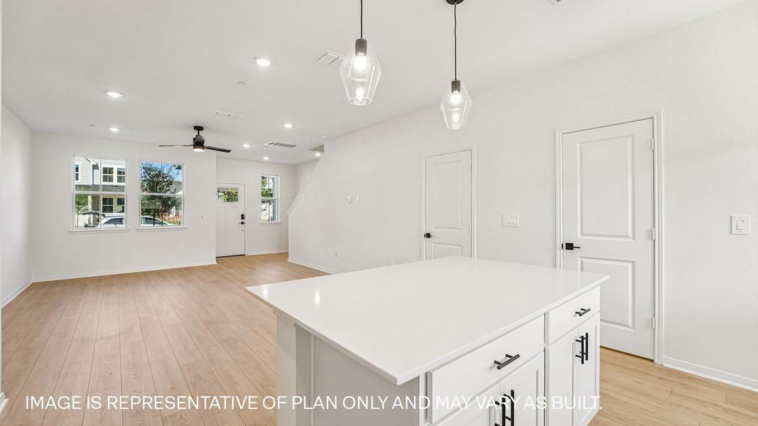 Spacious, unfurnished interior of a new home in Avery Centre, Round Rock (Image 18). Spacious, unfurnished interior of a new home in Avery Centre, Round Rock (Image 18).