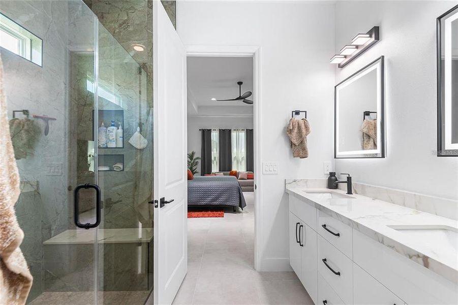 Furnished interior view inside a new home in , Kissimmee (Image 14).