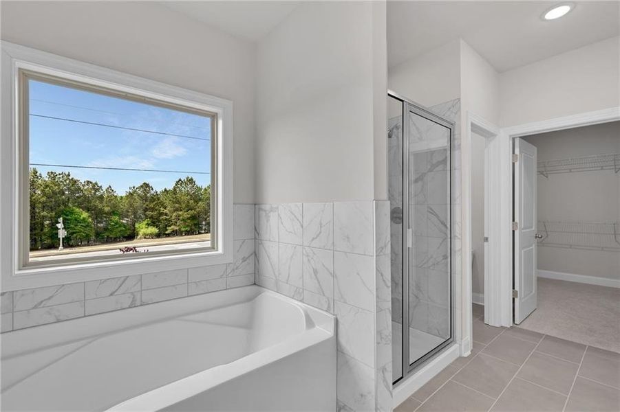 Furnished interior view inside a new home in , Buford (Image 14).
