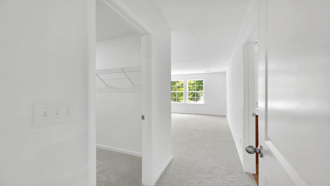 Spacious, unfurnished interior of a new home in Creekside at Andrews, Summerville (Image 22). Spacious, unfurnished interior of a new home in Creekside at Andrews, Summerville (Image 22).