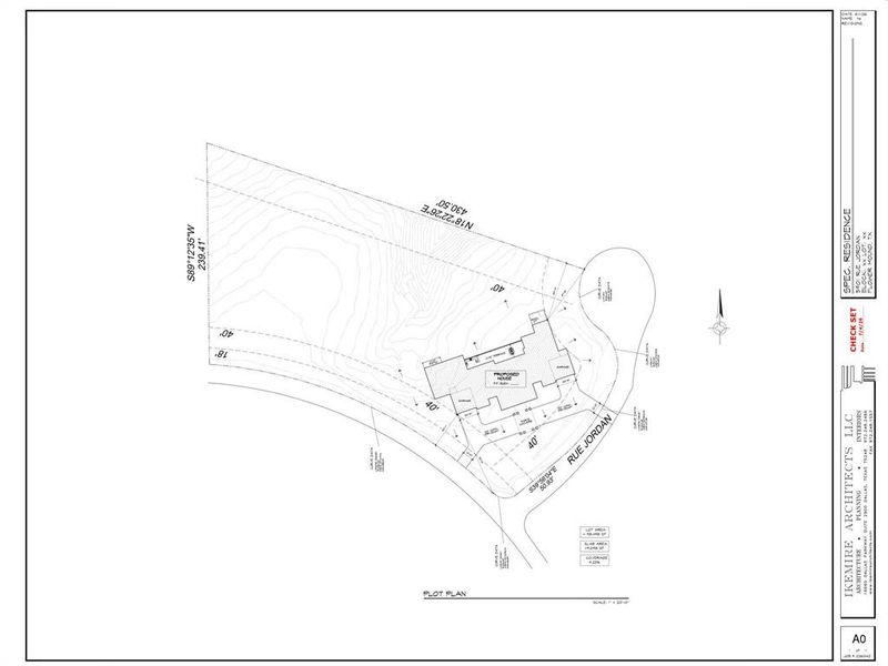 Plot Plan. Illustrating the property's boundaries, structures, and topographical features Plot Plan. Illustrating the property's boundaries, structures, and topographical features