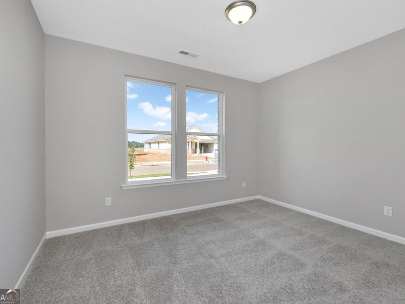 Spacious, unfurnished interior of a new home in Ivy Glen, Perry (Image 10). Spacious, unfurnished interior of a new home in Ivy Glen, Perry (Image 10).