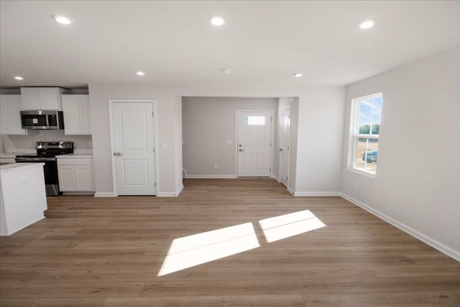 Spacious, unfurnished interior of a new home in Everly 2-Story, Spartanburg (Image 19).