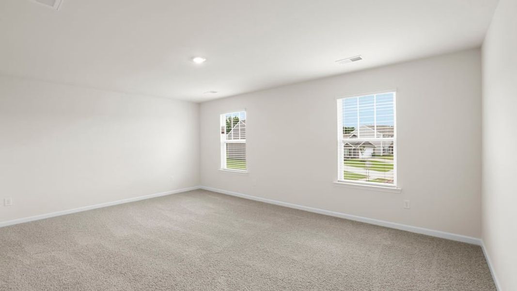 Spacious, unfurnished interior of a new home in Bentley Park, Greenwood (Image 33). Spacious, unfurnished interior of a new home in Bentley Park, Greenwood (Image 33).