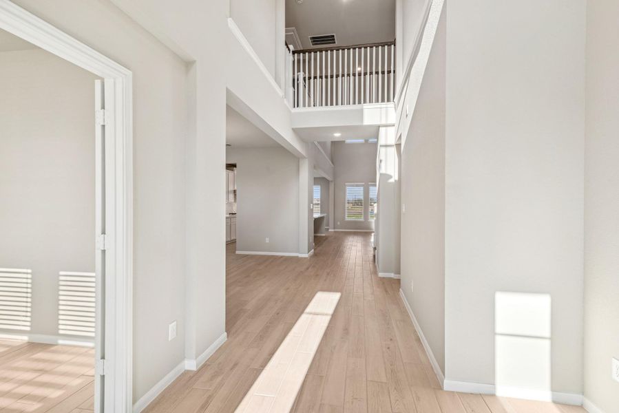 Welcoming foyer