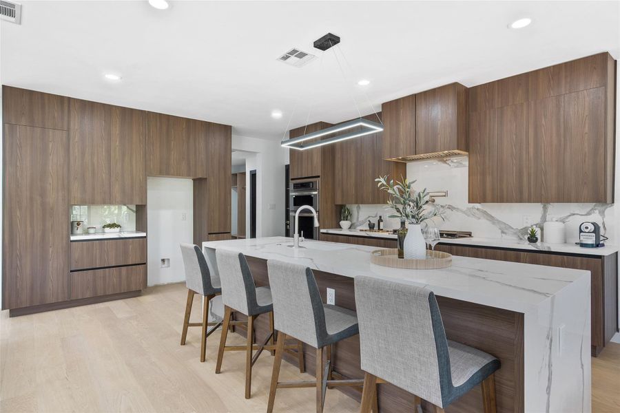 Furnished interior view inside a new home in , Lago Vista (Image 8).
