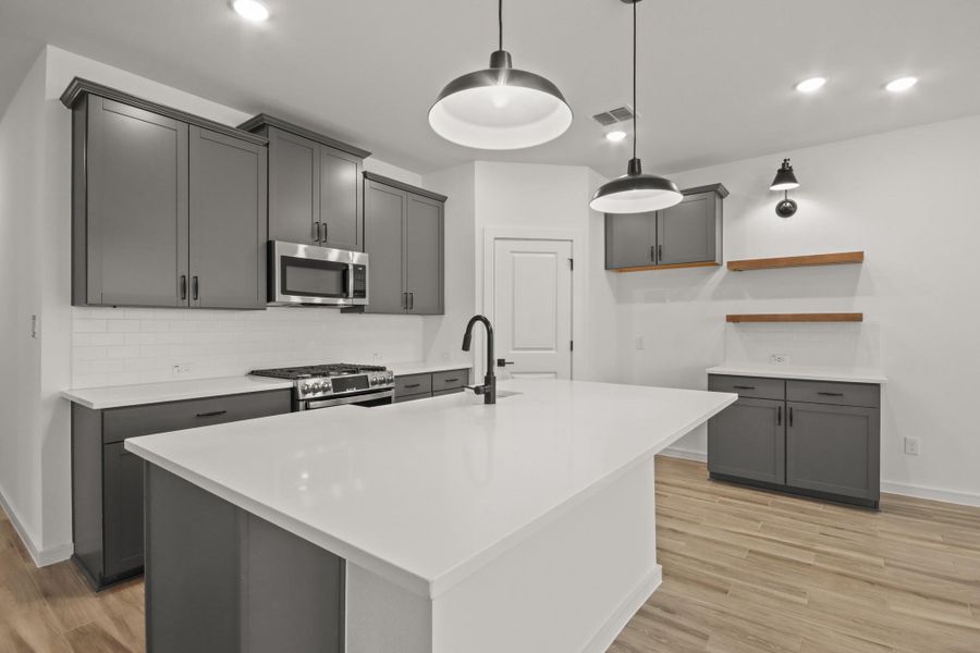 Gourmet island kitchen (*Photo not of actual home and used for illustration purposes only.) Gourmet island kitchen (*Photo not of actual home and used for illustration purposes only.)