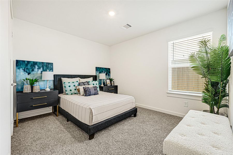 Furnished interior view inside a new home in Tamarron, Fulshear (Image 14).