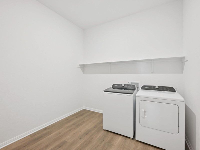 Photo is not of the actual home, but is an inspirational photo of builder’s model home and may depict options, furnishings, and/or decorator features that are not included