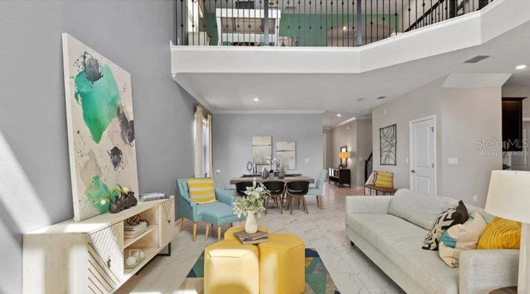 Virtually staged. Virtually staged.