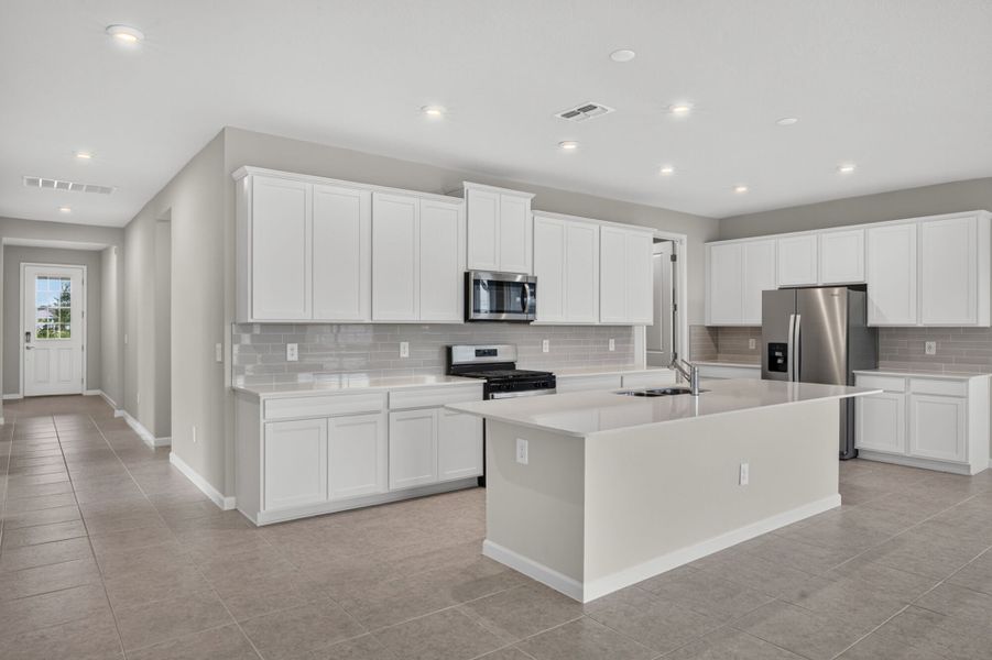 Furnished interior view inside a new home in Crosswind Ranch, Parrish (Image 3).