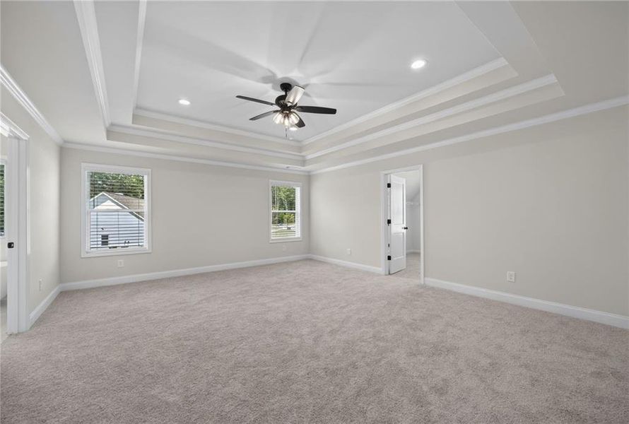 Spacious, unfurnished interior of a new home in , Loganville (Image 41).