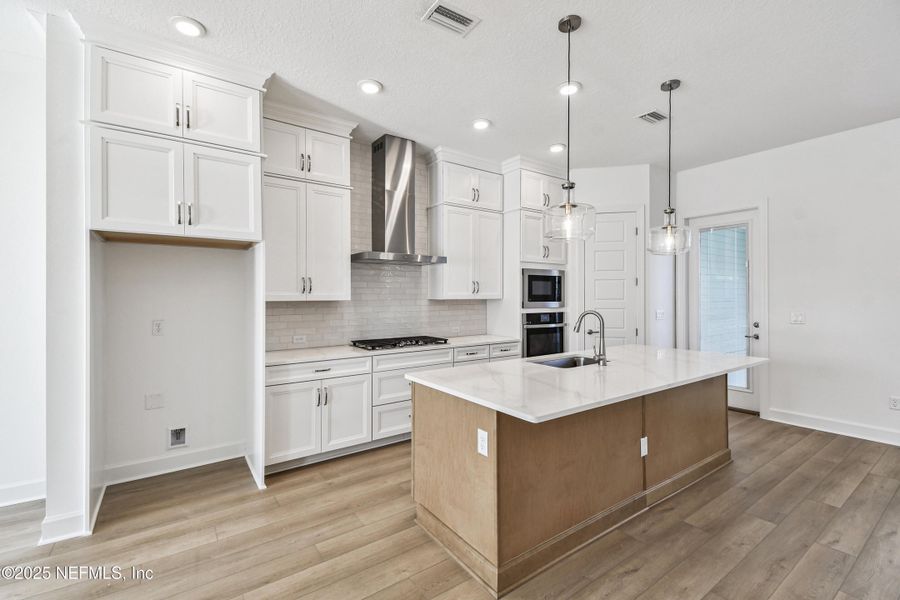 Furnished interior view inside a new home in Seven Pines 24' Rear Entry Townhomes, Jacksonville (Image 11).