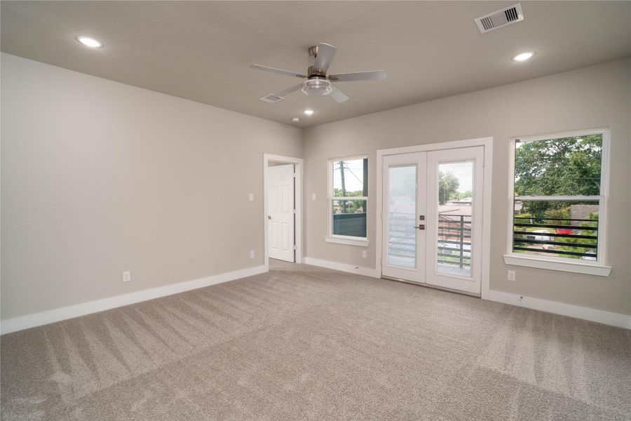 Spacious, unfurnished interior of a new home in , Houston (Image 10). Spacious, unfurnished interior of a new home in , Houston (Image 10).
