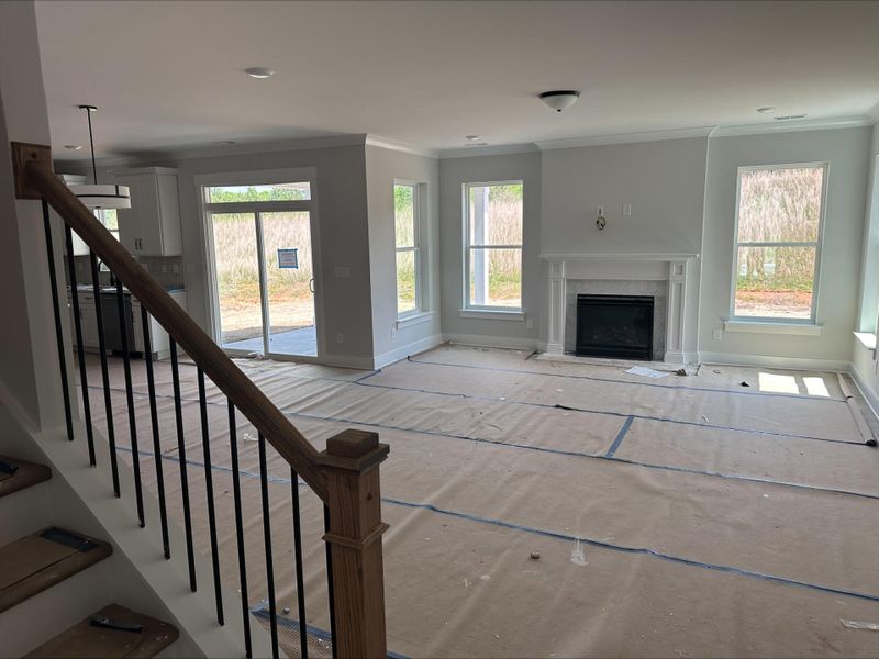 In-progress construction of a new home in The Enclave at Laurelbrook, Sherrills Ford, NC (Image 14).