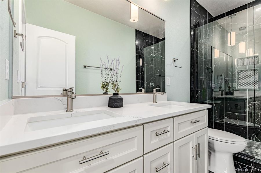 Furnished interior view inside a new home in , Firestone (Image 39).