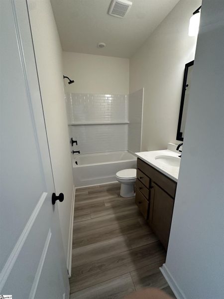 Furnished interior view inside a new home in Shiloh Trail, Wellford (Image 8). Furnished interior view inside a new home in Shiloh Trail, Wellford (Image 8).