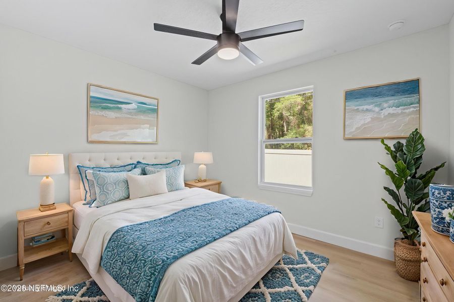Furnished interior view inside a new home in , Jacksonville (Image 16).