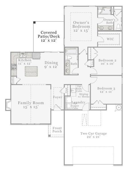 Optional - Covered Deck / Patio