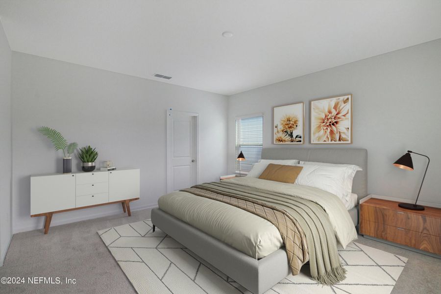 Furnished interior view inside a new home in , St. Augustine (Image 7).