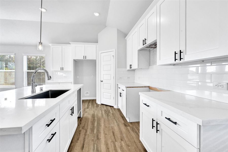 Furnished interior view inside a new home in Aldine Pines, Houston (Image 6).