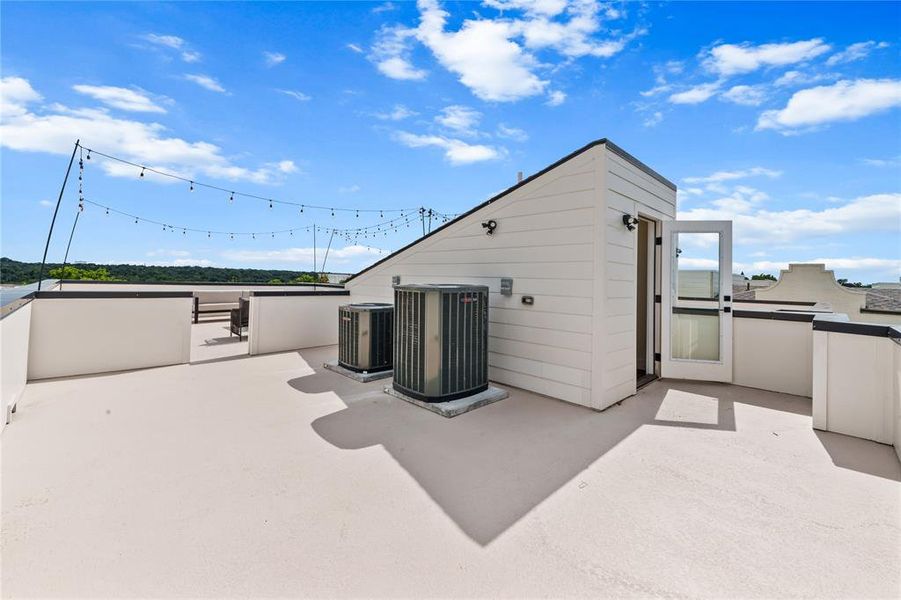 Exterior details and patio area of a home in , Dallas (Image 20). Exterior details and patio area of a home in , Dallas (Image 20).