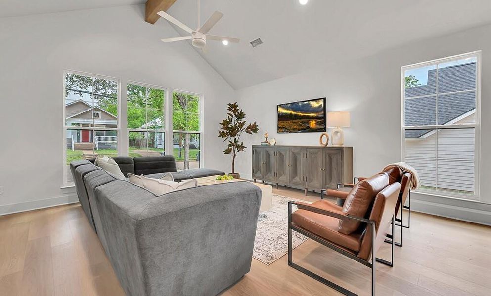 Furnished interior view inside a new home in , Waco (Image 34). Furnished interior view inside a new home in , Waco (Image 34).