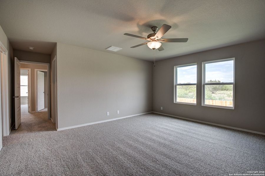 Spacious, unfurnished interior of a new home in Horizon Pointe, Converse (Image 55).