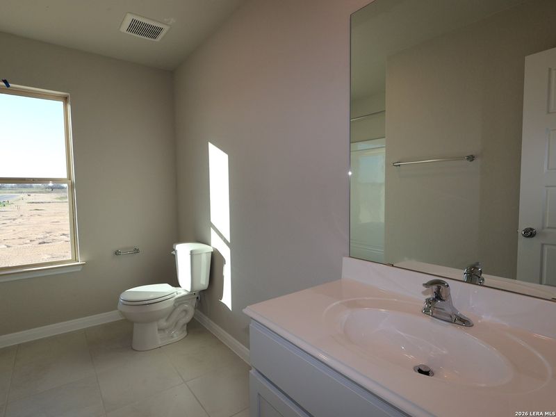 Furnished interior view inside a new home in Hickory Ridge, Elmendorf (Image 9). Furnished interior view inside a new home in Hickory Ridge, Elmendorf (Image 9).