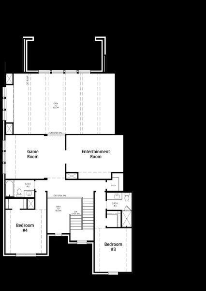 Upstairs Floor Plan Upstairs Floor Plan