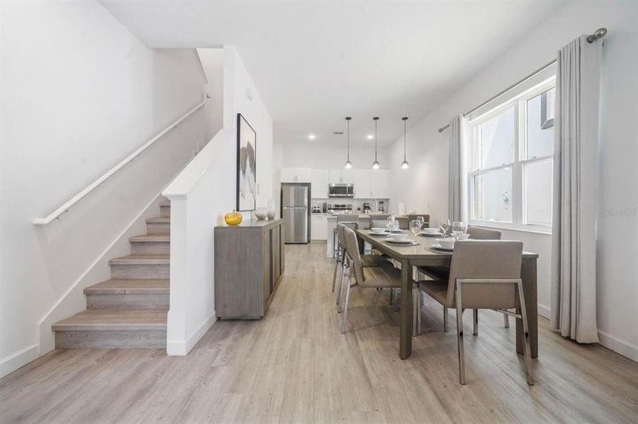 Furnished interior view inside a new home in , Davenport (Image 4). Furnished interior view inside a new home in , Davenport (Image 4).