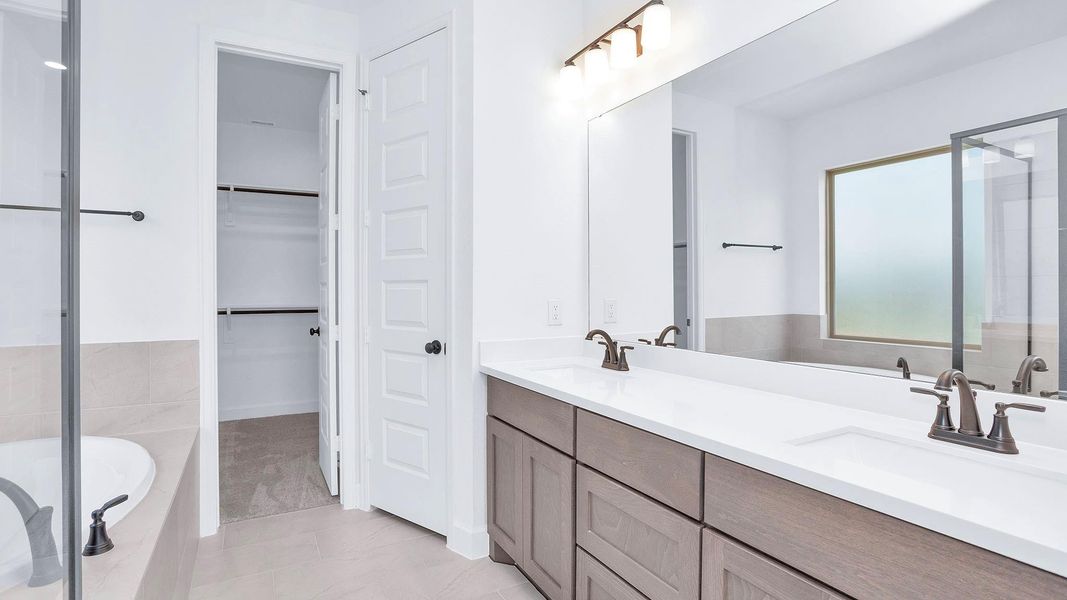 Furnished interior view inside a new home in Audubon, Magnolia (Image 8).