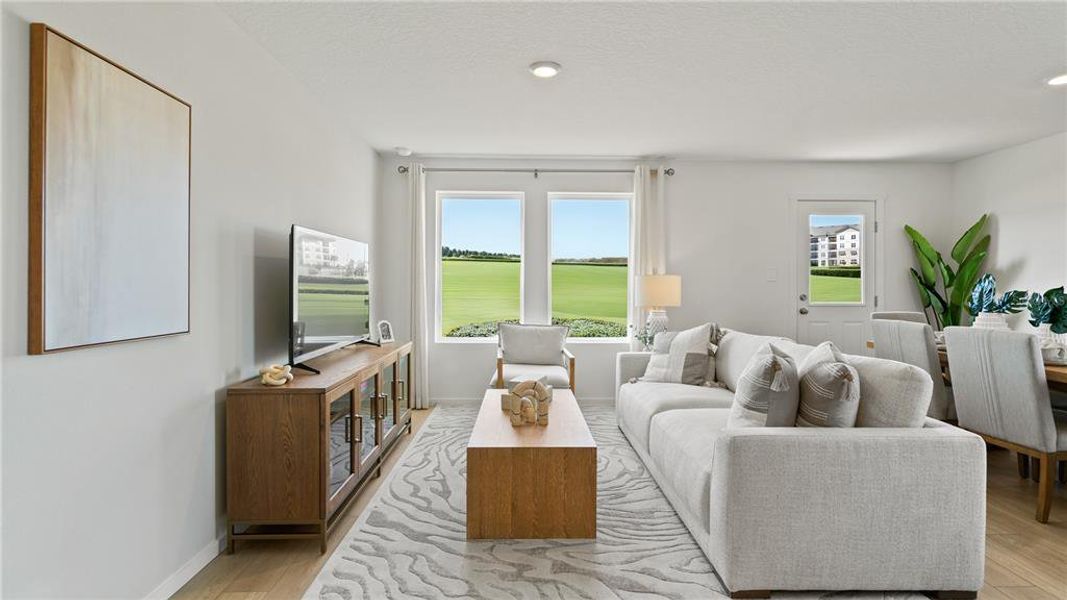 Furnished interior view inside a new home in , Winter Haven (Image 16).