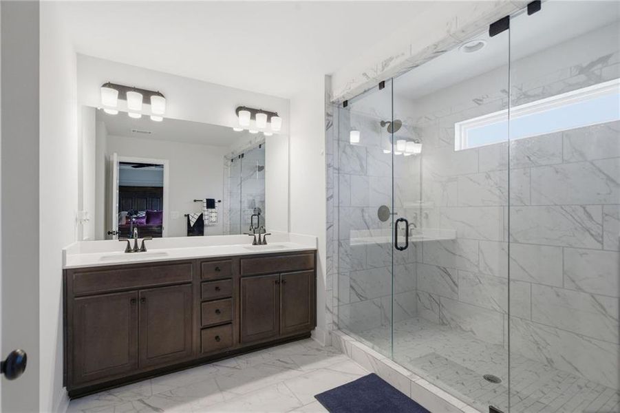 Furnished interior view inside a new home in , Gainesville (Image 11).