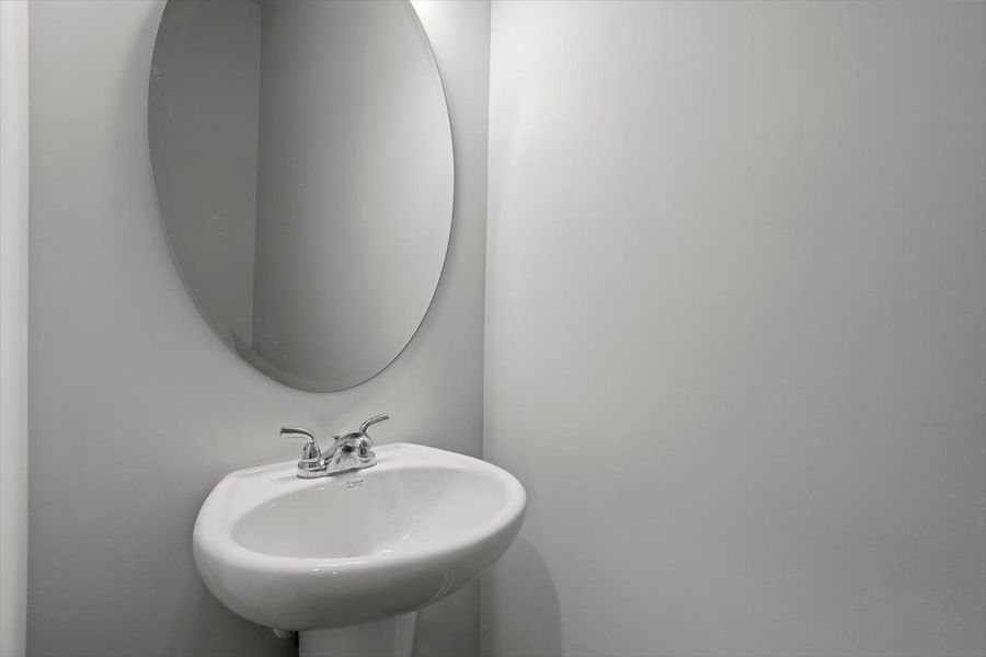Close-up of interior finishes inside a home in West Main Townhomes, Sanford (Image 11).