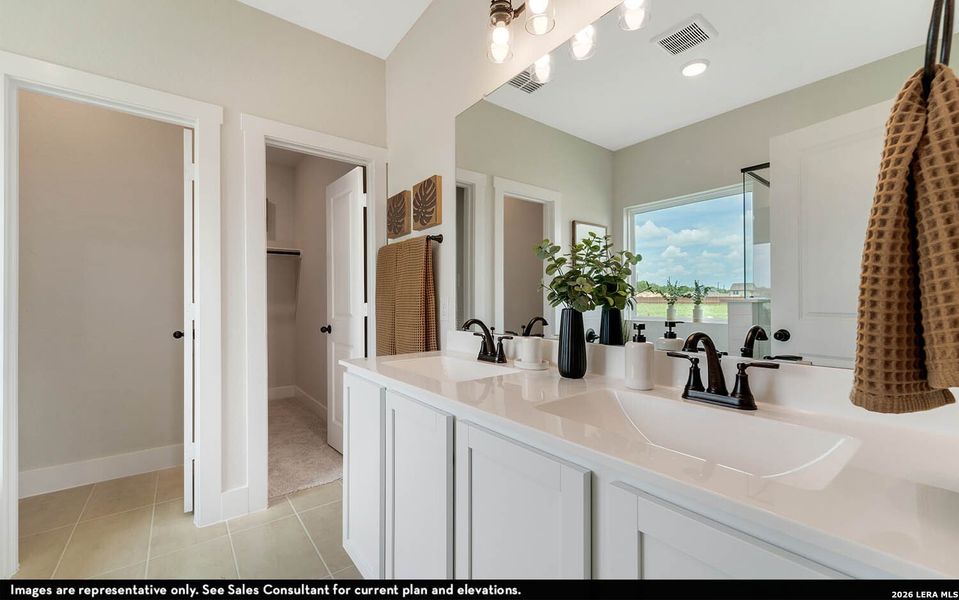 Furnished interior view inside a new home in Mesa Vista, Von Ormy (Image 18). Furnished interior view inside a new home in Mesa Vista, Von Ormy (Image 18).