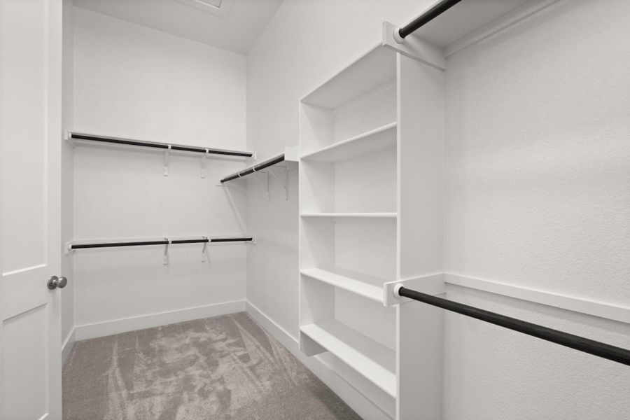 Walk-in Closet in Primary Bedroom