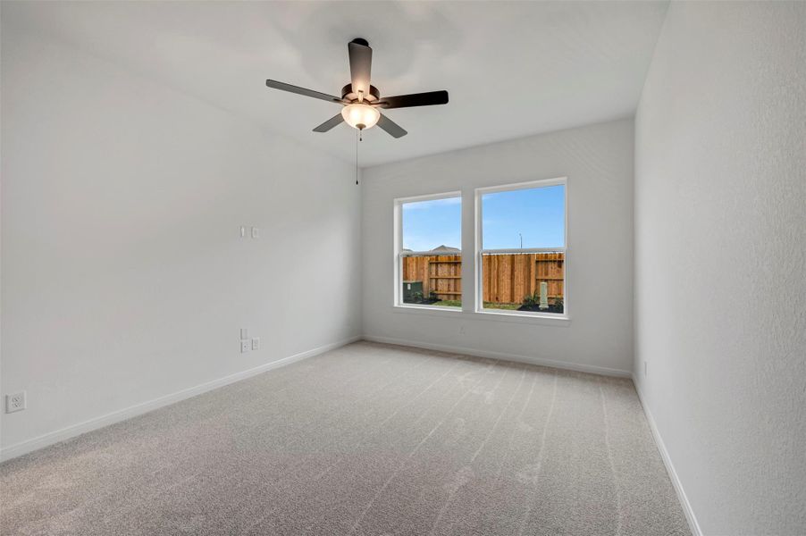 Spacious, unfurnished interior of a new home in The Grand Prairie 50’, Hockley (Image 28).