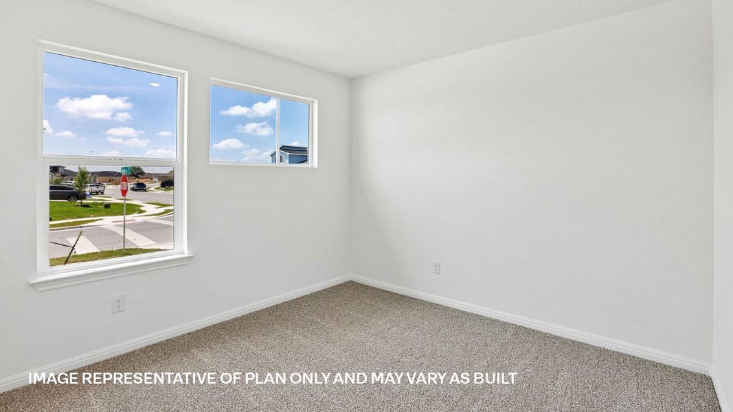 Spacious, unfurnished interior of a new home in Southgrove, Kyle (Image 10). Spacious, unfurnished interior of a new home in Southgrove, Kyle (Image 10).