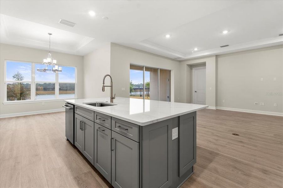 Furnished interior view inside a new home in , Kissimmee (Image 6). Furnished interior view inside a new home in , Kissimmee (Image 6).