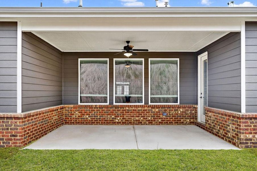 Exterior details and patio area of a home in , Gainesville (Image 3). Exterior details and patio area of a home in , Gainesville (Image 3).