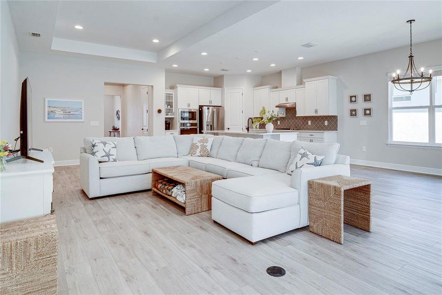 Furnished interior view inside a new home in , Kissimmee (Image 11).