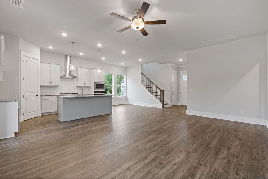 Representative furnished interior of a home built from the Canterbury by Crawford Creek Communities in Red Bird Manor, Jefferson (Image 16).