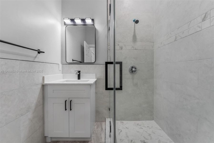 Furnished interior view inside a new home in , Miami (Image 7).