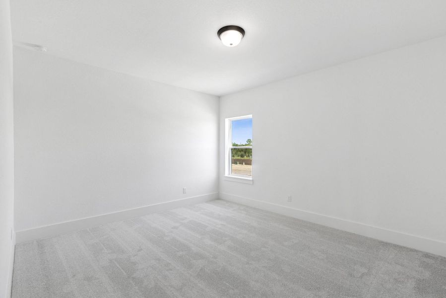 Spacious, unfurnished interior of a new home in Easthaven at Bridgeland Central - Horizon Collection, Cypress (Image 24).