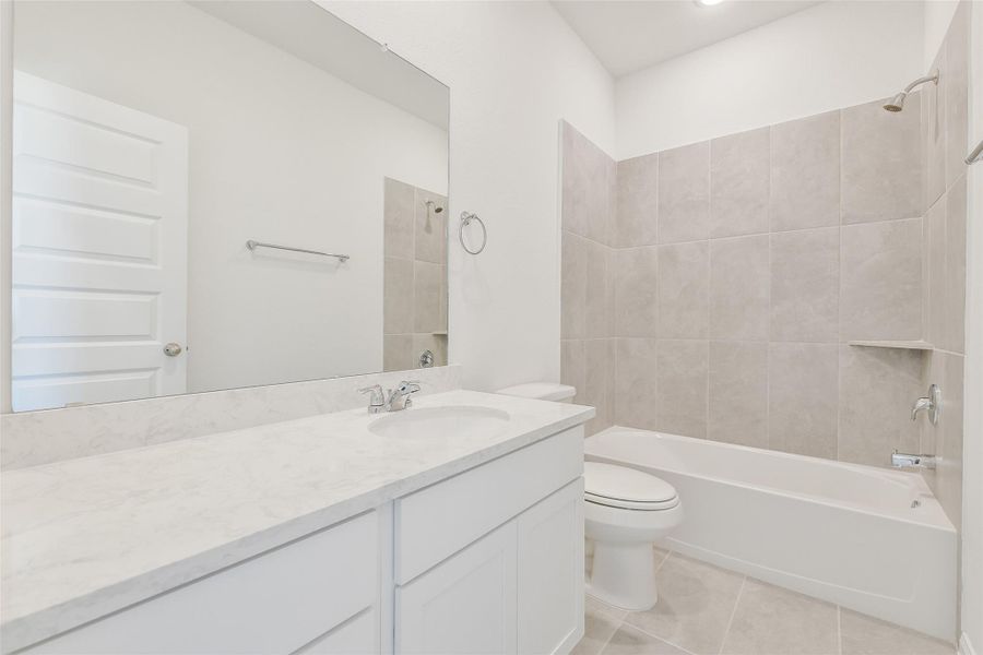 Furnished interior view inside a new home in Stone Creek Ranch, Hockley (Image 8).