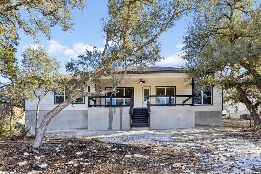 Exterior details and patio area of a home in , Fischer (Image 3).