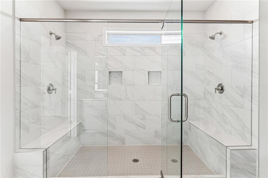 Furnished interior view inside a new home in , Flowery Branch (Image 9).